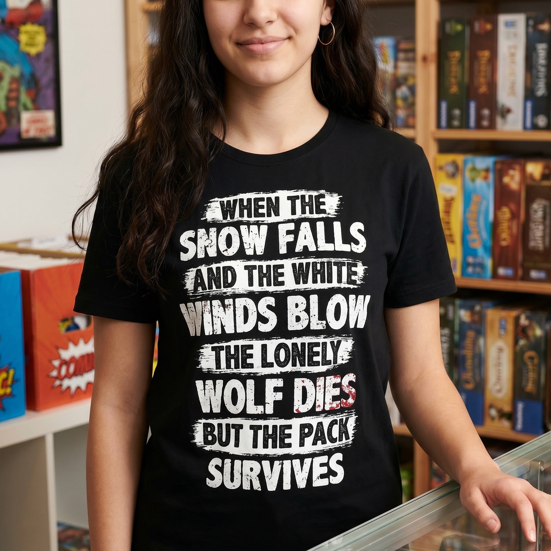 Zdjęcie produktu The Pack Survives T-Shirt czarne