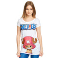 Zdjęcie produktu One Piece - Chopper T-Shirt damskie Loose Fit białe