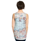 Zdjęcie produktu One Piece - East Blue Map Tank Top Loose Fit