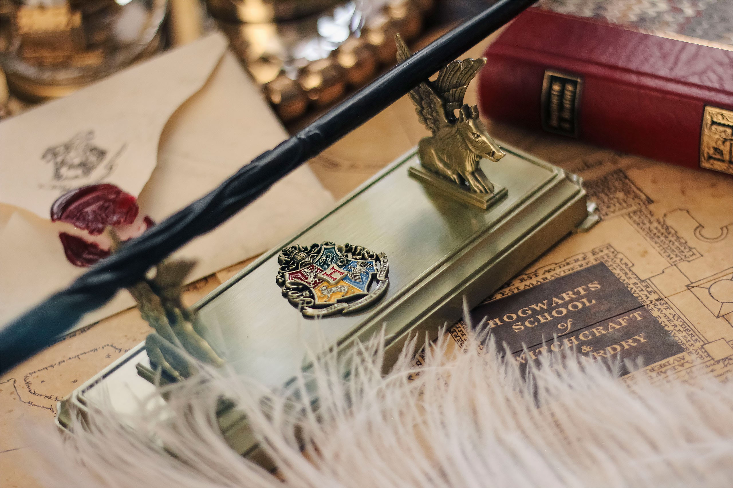 Zdjęcie produktu Harry Potter - Uchwyt na różdżkę Hogwart