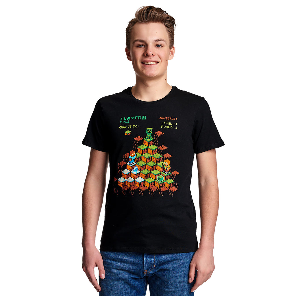 Zdjęcie produktu Minecraft - Miner Mountain Retro Koszulka czarna