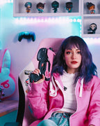 Zdjęcie produktu Overwatch - Ultimate D.VA Bluza z kapturem różowa