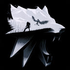 Product image Witcher - Wolf Silhouette T-Shirt Black