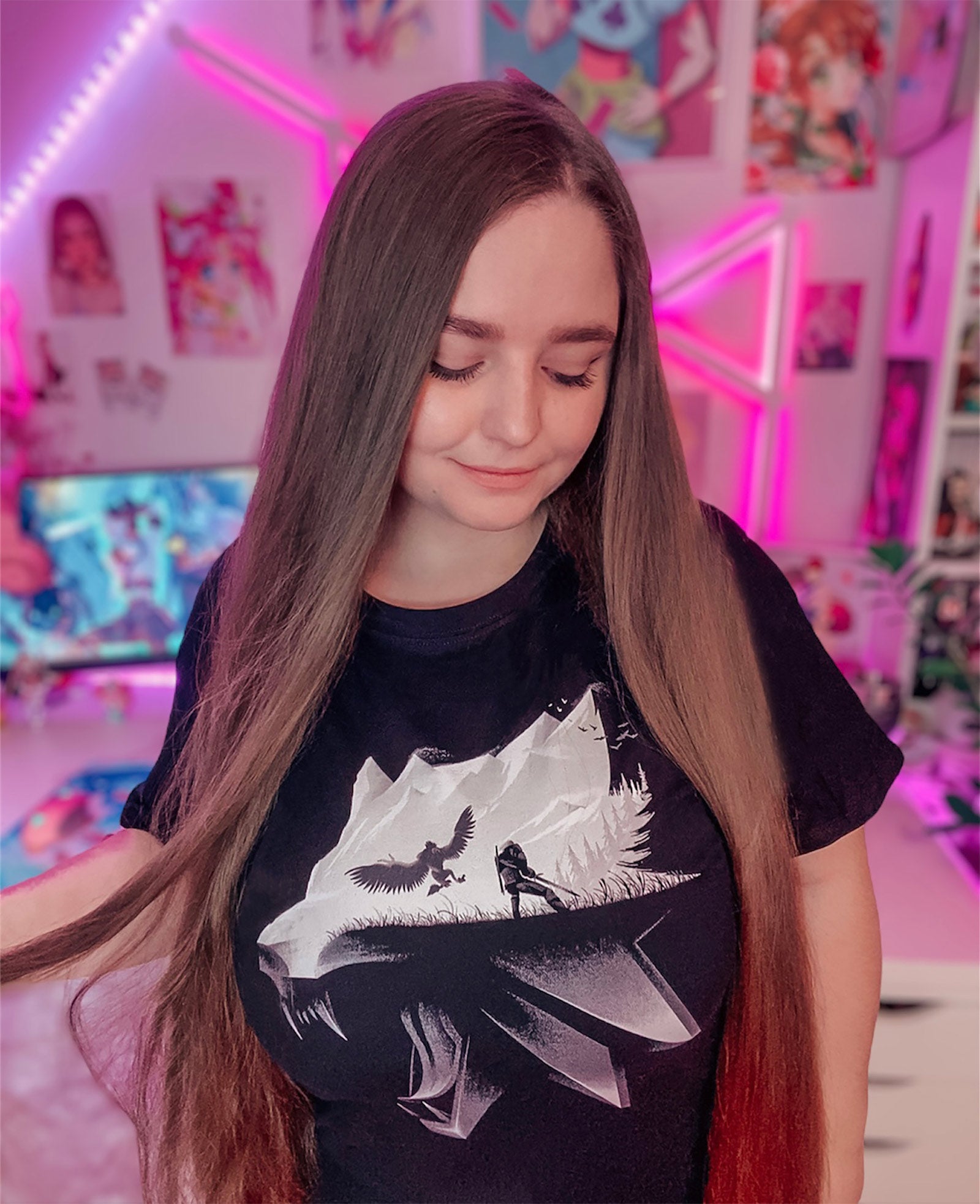 Product image Witcher - Wolf Silhouette T-Shirt Black