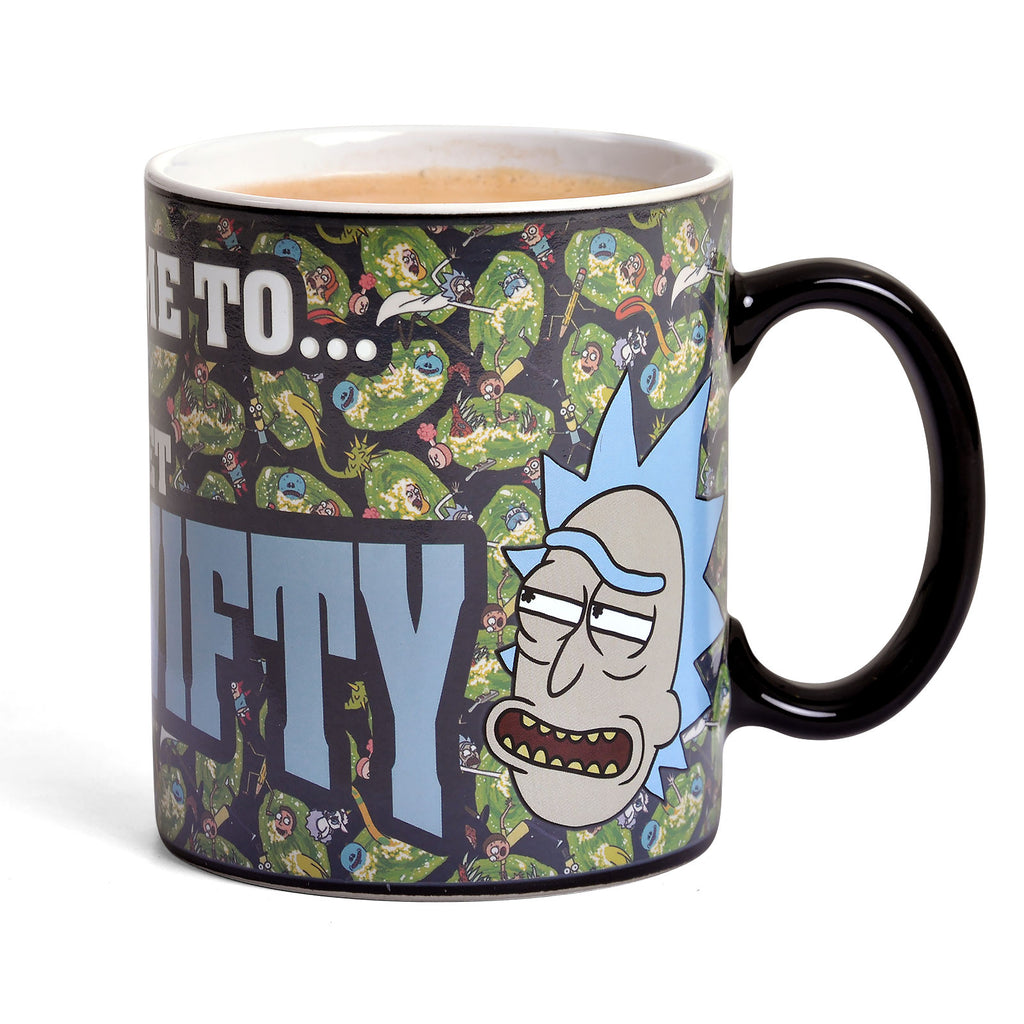Zdjęcie produktu Rick and Morty - Get Schwifty kubek z efektem termicznym