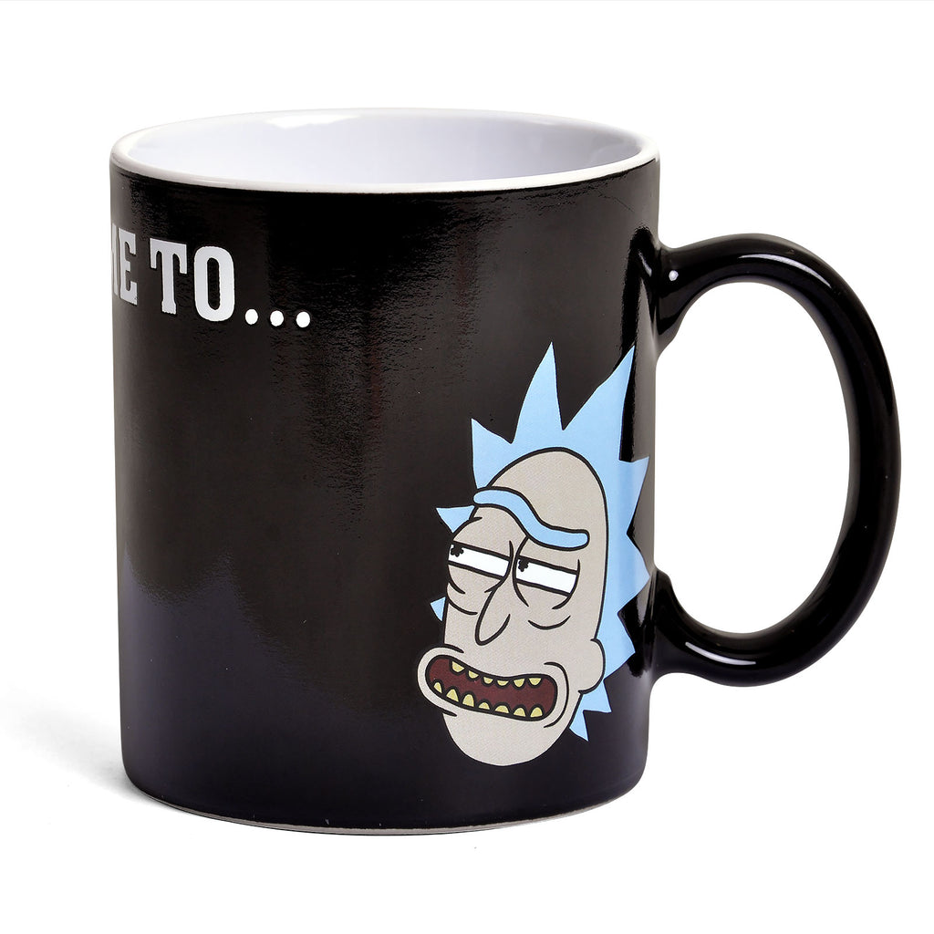 Zdjęcie produktu Rick and Morty - Get Schwifty kubek z efektem termicznym