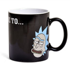Zdjęcie produktu Rick and Morty - Get Schwifty kubek z efektem termicznym