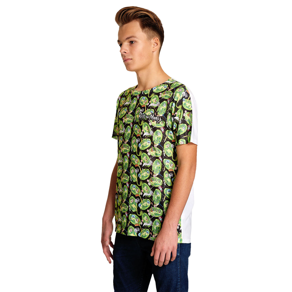 Zdjęcie produktu Rick and Morty - Portal Invasion T-Shirt