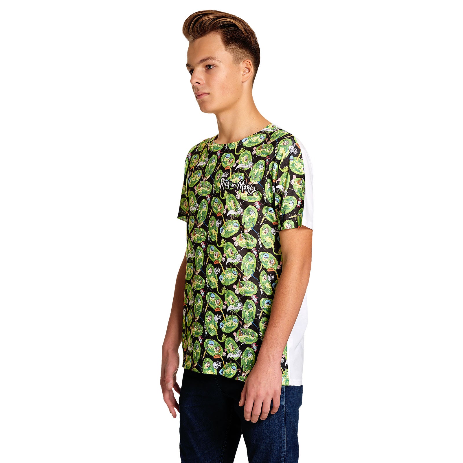 Zdjęcie produktu Rick and Morty - Portal Invasion T-Shirt