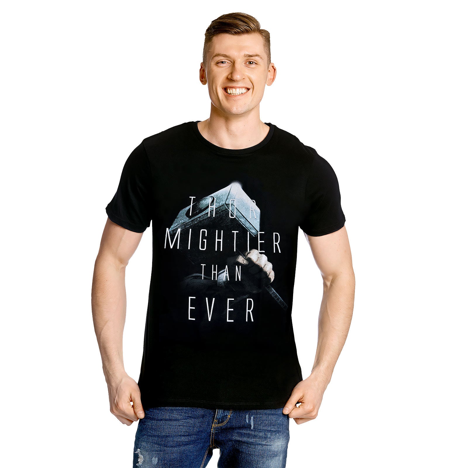 Zdjęcie produktu Thor - Silniejszy niż kiedykolwiek T-Shirt czarny
