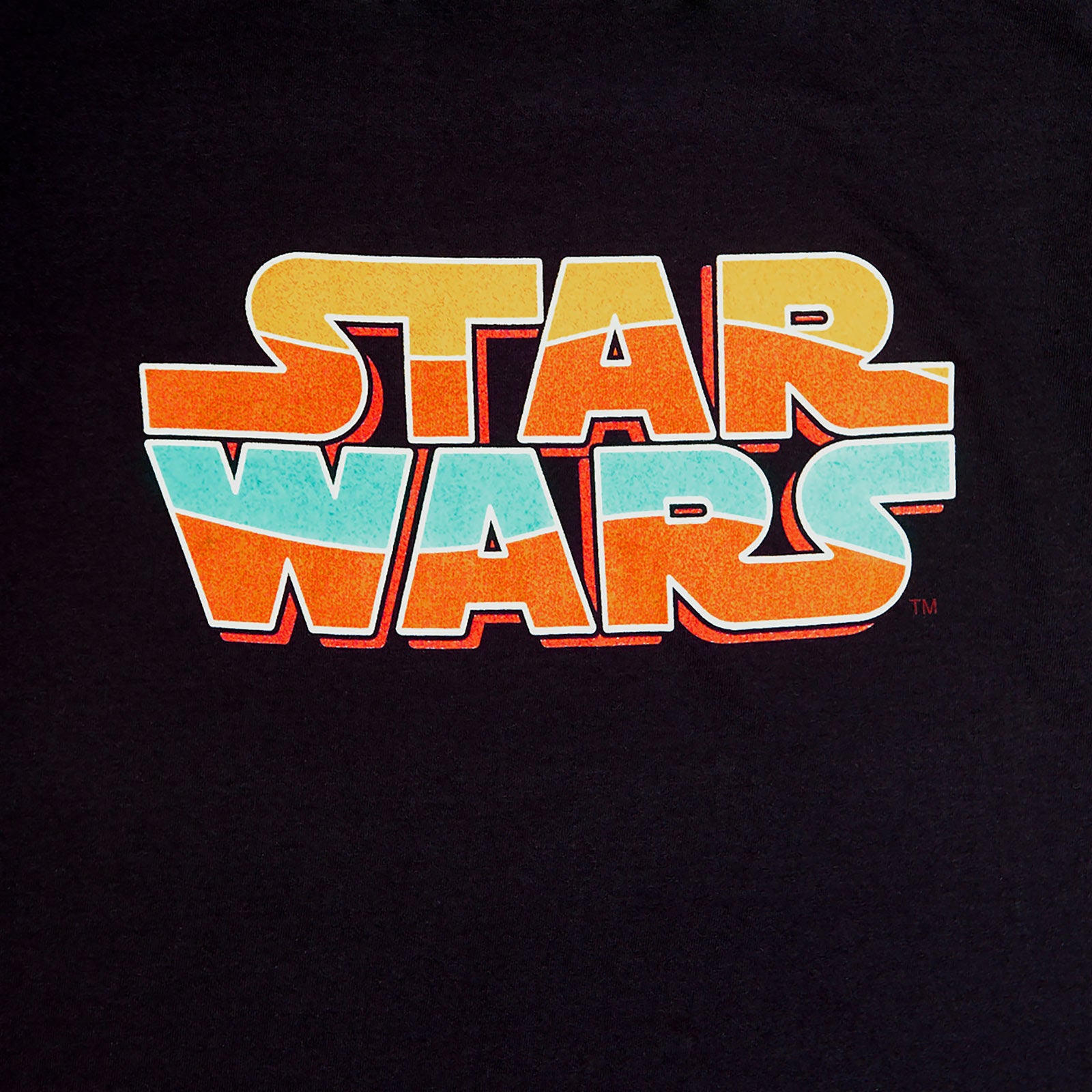 Zdjęcie produktu Star Wars - Vintage Logo T-Shirt damskie czarne