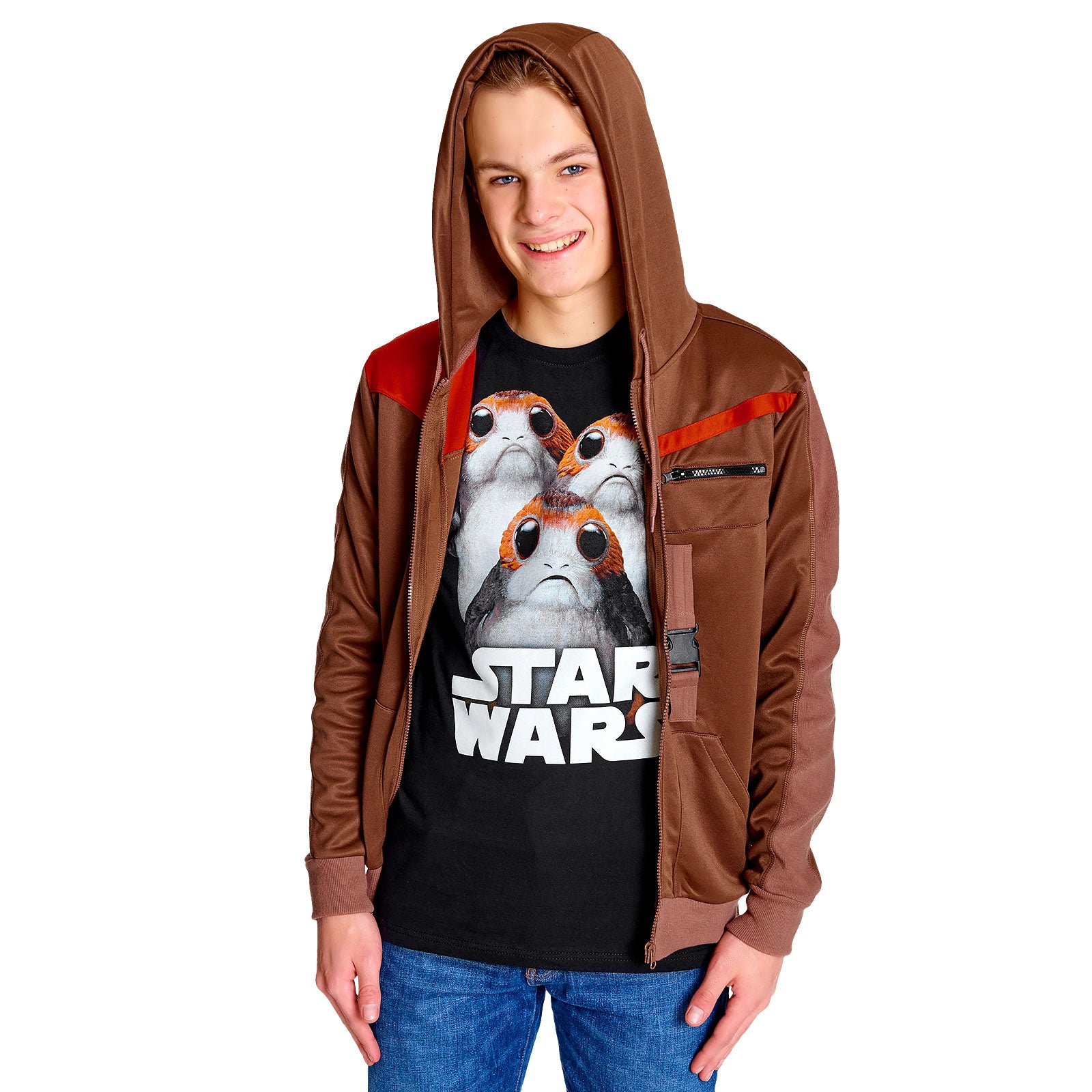 Zdjęcie produktu Star Wars - Finn bluza z kapturem brązowa
