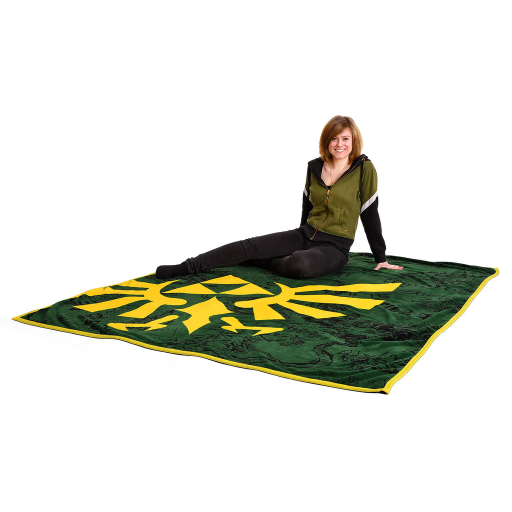 Zdjęcie produktu Zelda - Koc z logo Hyrule