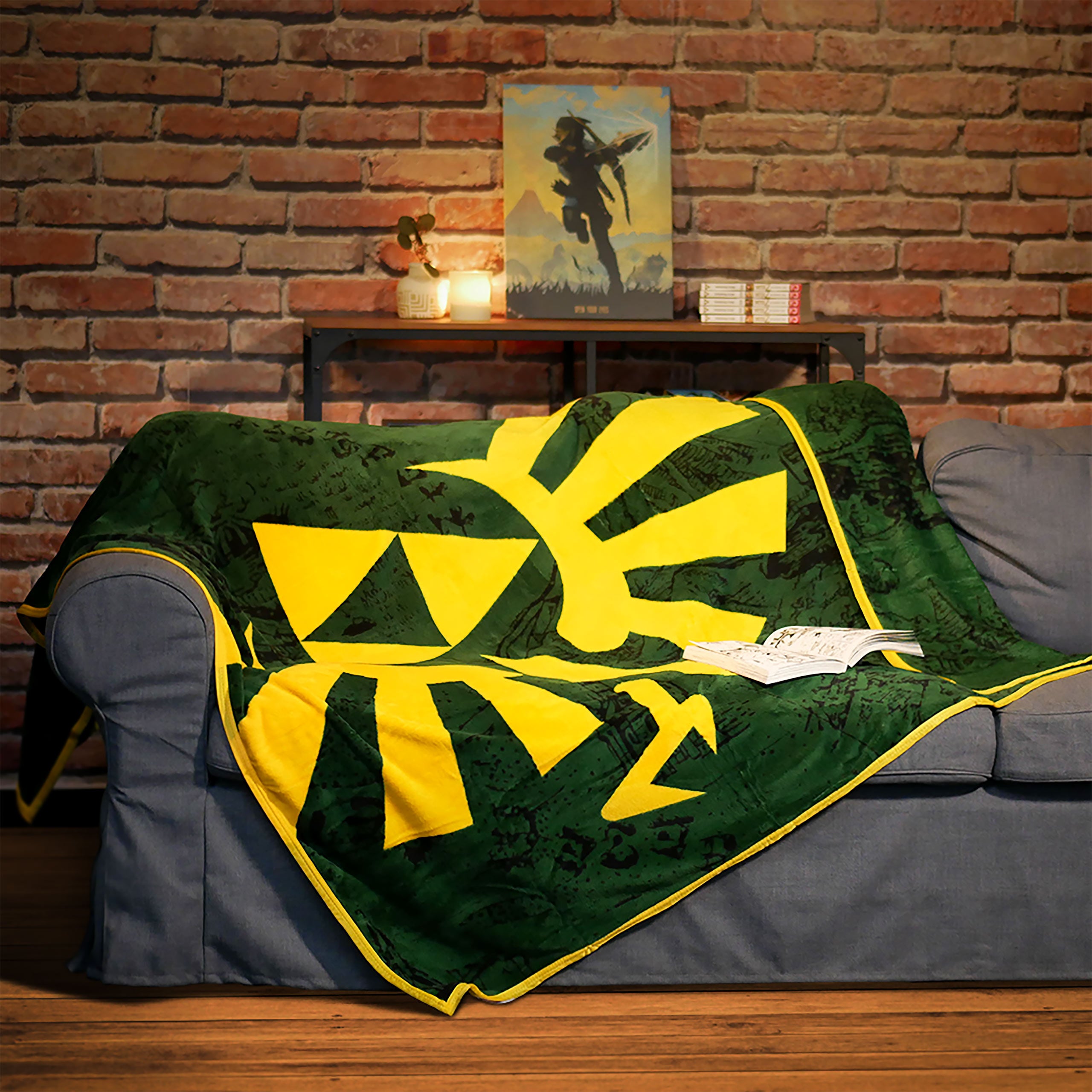 Zdjęcie produktu Zelda - Koc z logo Hyrule