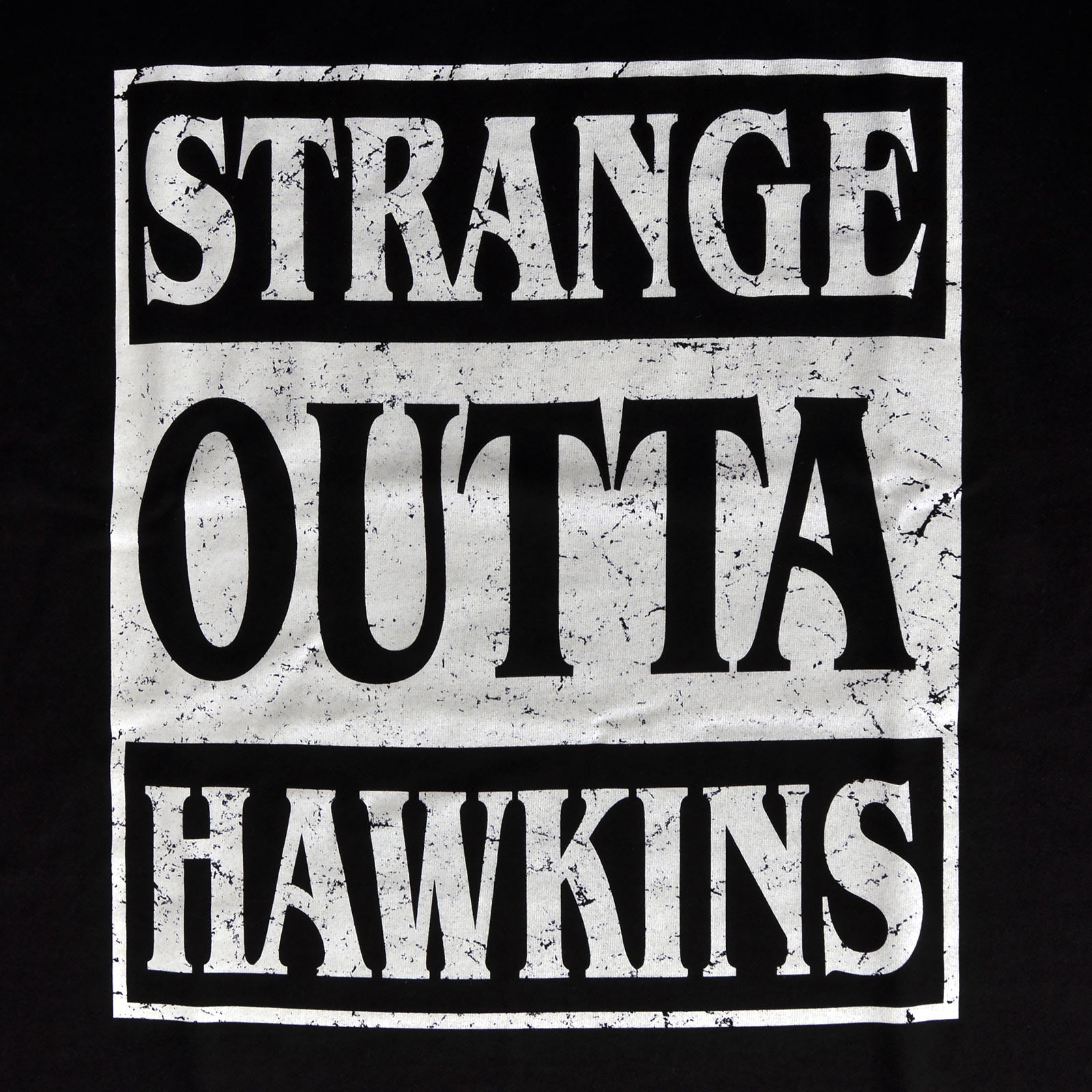 Zdjęcie produktu Strange Outta Hawkins T-Shirt czarne