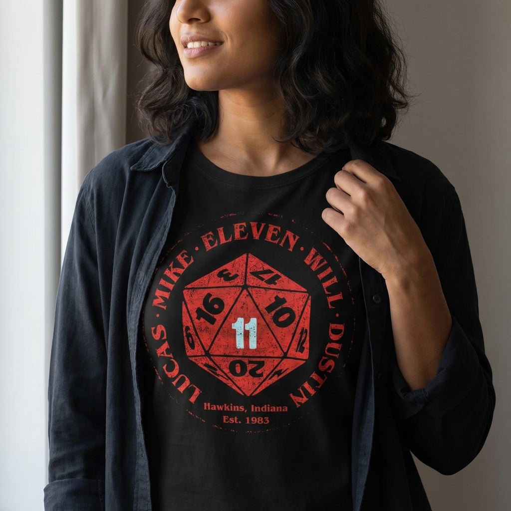 Product image Eleven Dice T-Shirt for Stranger Things Fans