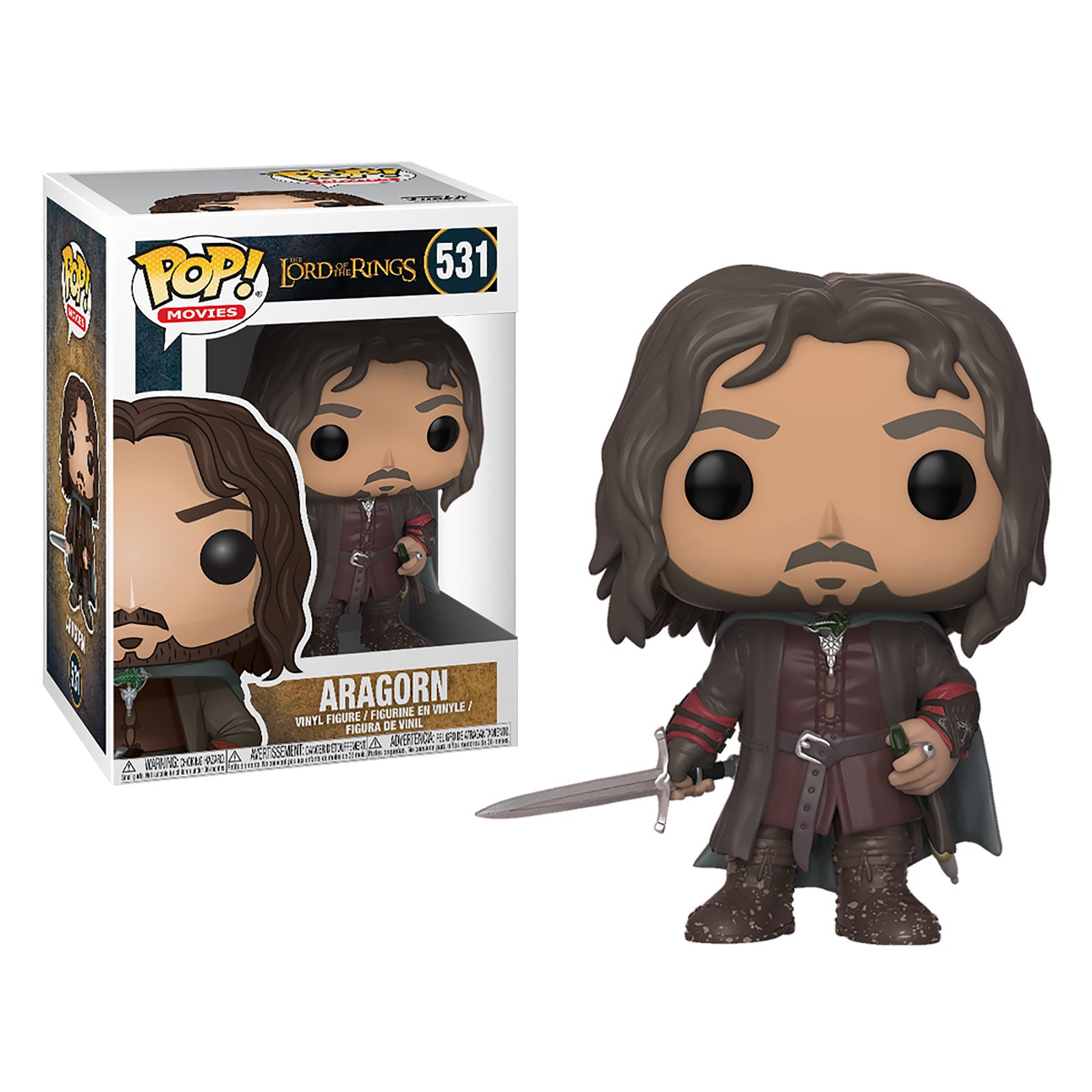 Product image The Lord of the Rings - Aragorn Funko Pop Figure