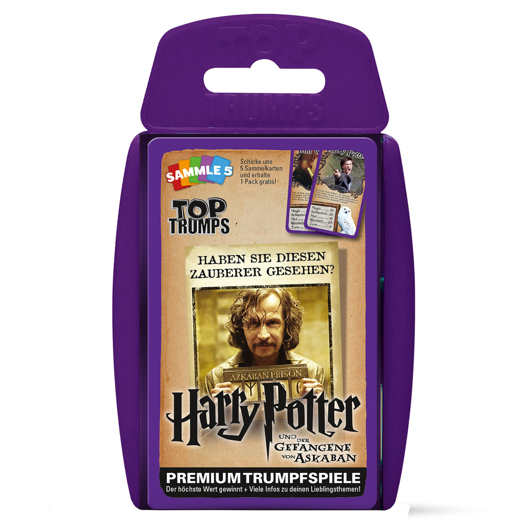 Product image Harry Potter and the Prisoner of Azkaban Top Trumps Playing Cards
