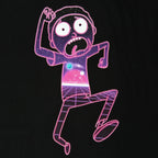 Zdjęcie produktu Rick and Morty - Neon Morty Glow in the Dark T-Shirt czarne