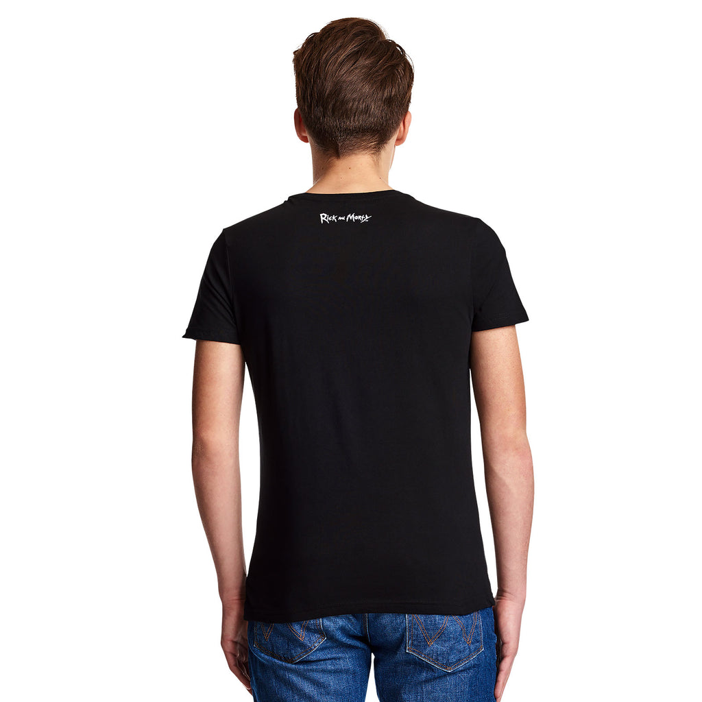 Zdjęcie produktu Rick and Morty - Neon Morty Glow in the Dark T-Shirt czarne