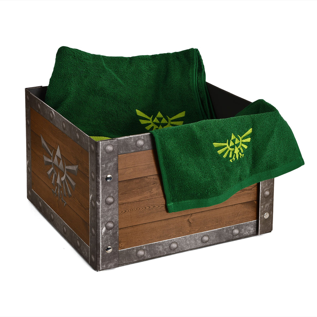 Zdjęcie produktu Zelda - Pudełko na przechowywanie z logo Hyrule
