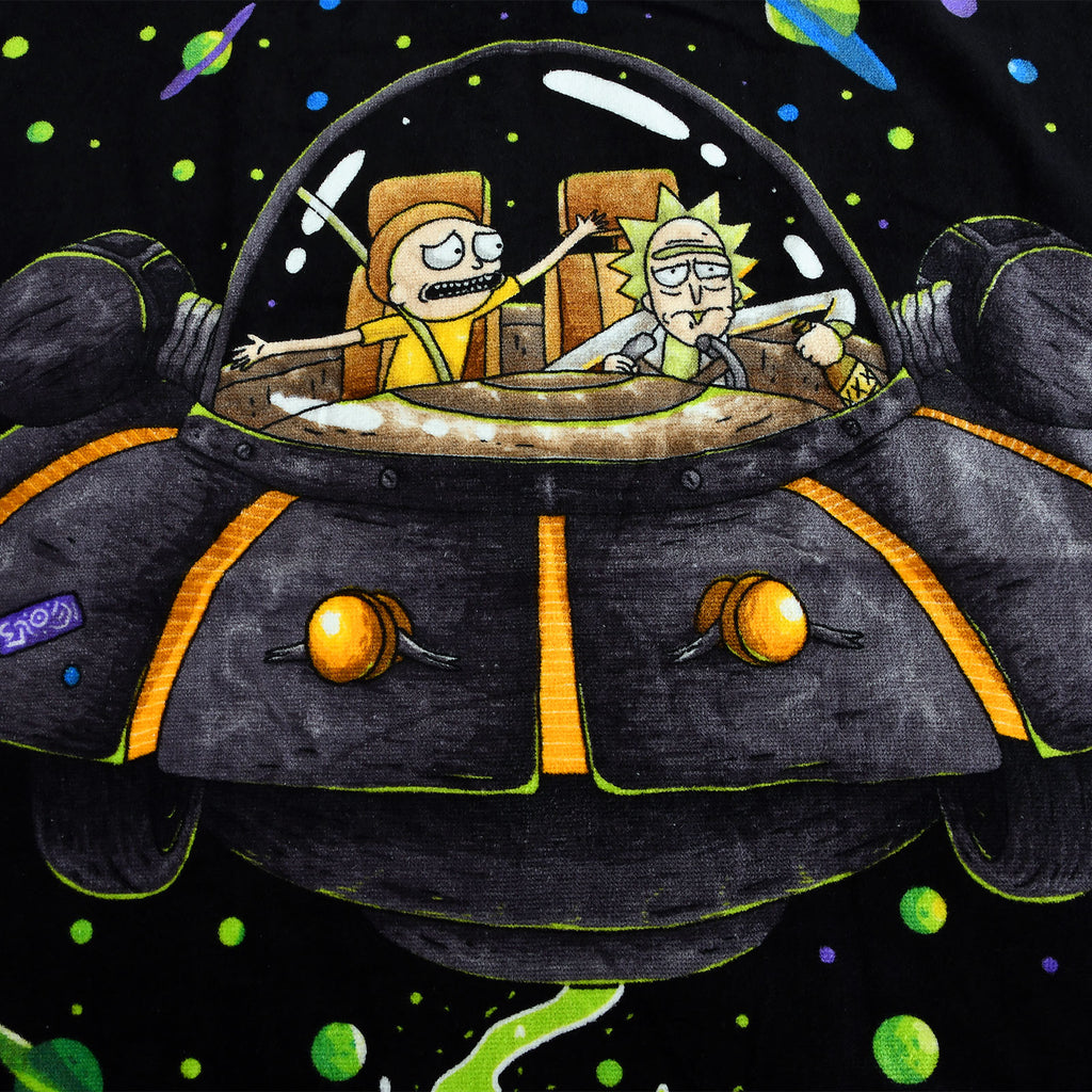 Zdjęcie produktu Rick and Morty - Ręcznik kąpielowy Space Cruiser