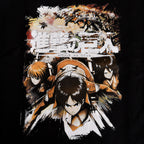 Zdjęcie produktu Attack on Titan - Crew Fight T-Shirt czarne