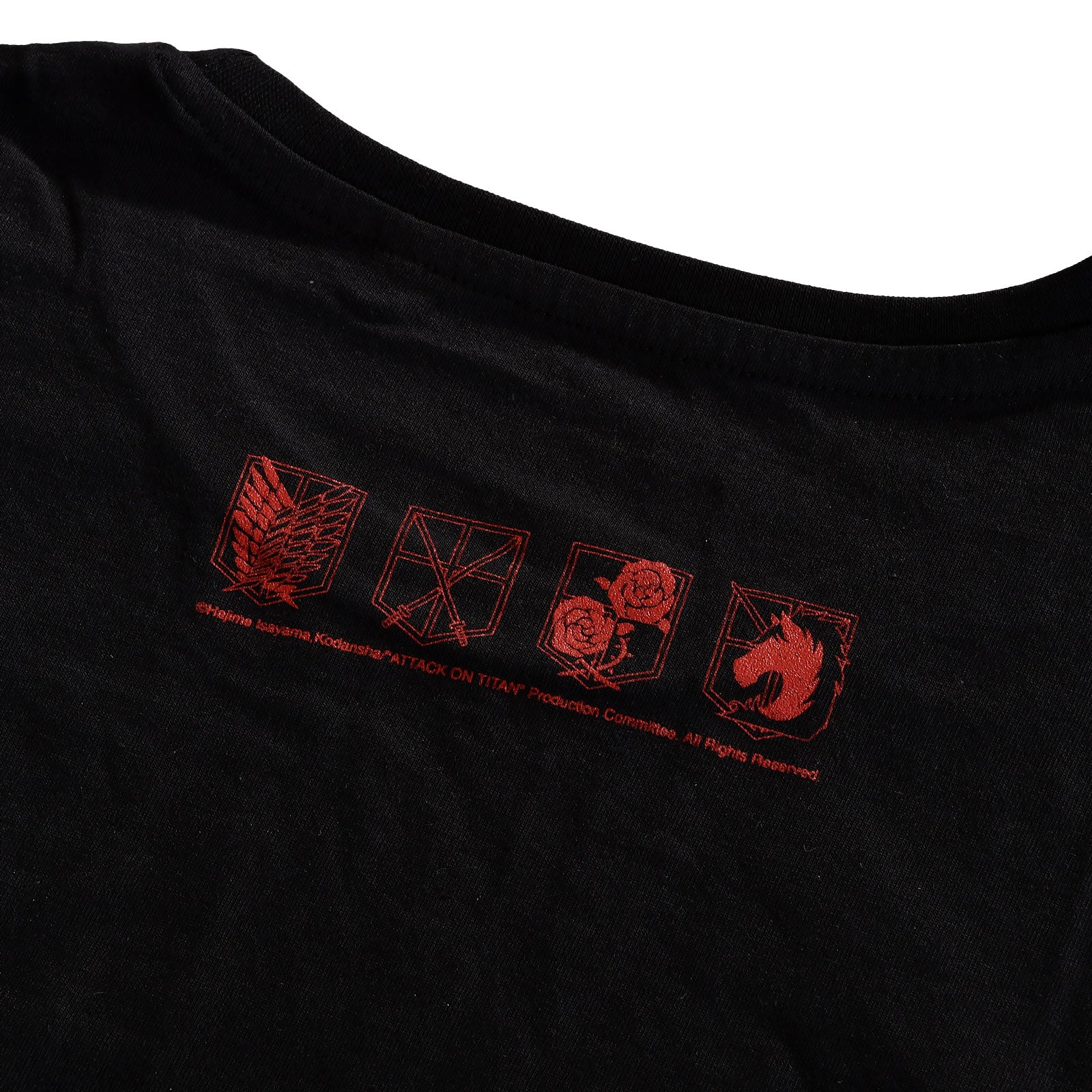 Zdjęcie produktu Attack on Titan - Crew Fight T-Shirt czarne