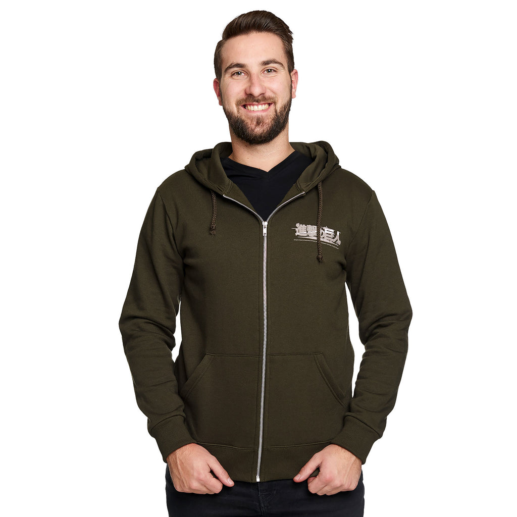 Zdjęcie produktu Attack on Titan - Bluza z kapturem Survey Corps