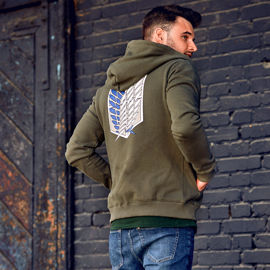 Zdjęcie produktu Attack on Titan - Bluza z kapturem Survey Corps