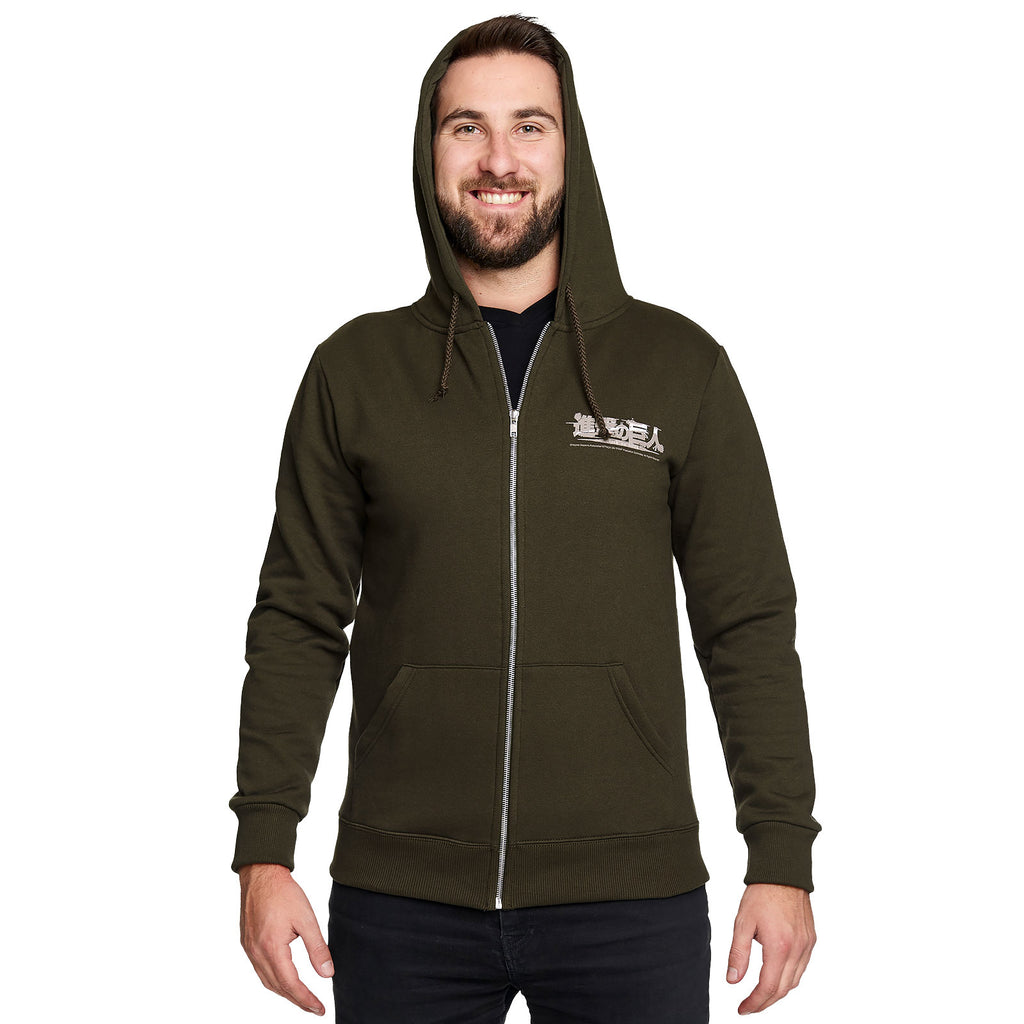 Zdjęcie produktu Attack on Titan - Bluza z kapturem Survey Corps
