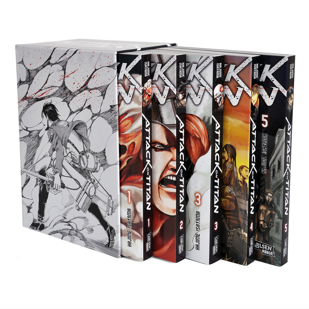 Zdjęcie produktu Attack on Titan - Kolekcjonerskie wydanie tomów 1-5