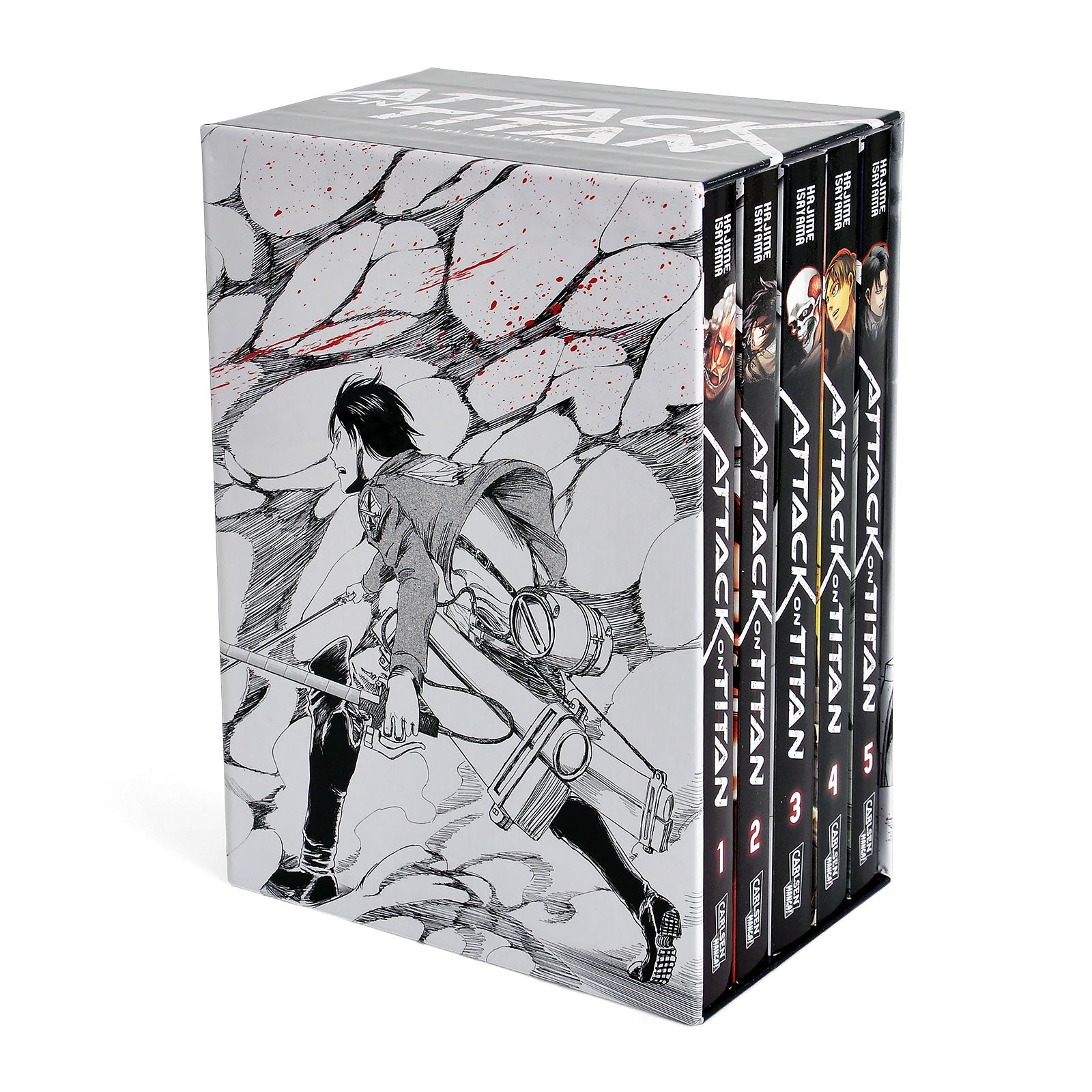 Zdjęcie produktu Attack on Titan - Kolekcjonerskie wydanie tomów 1-5
