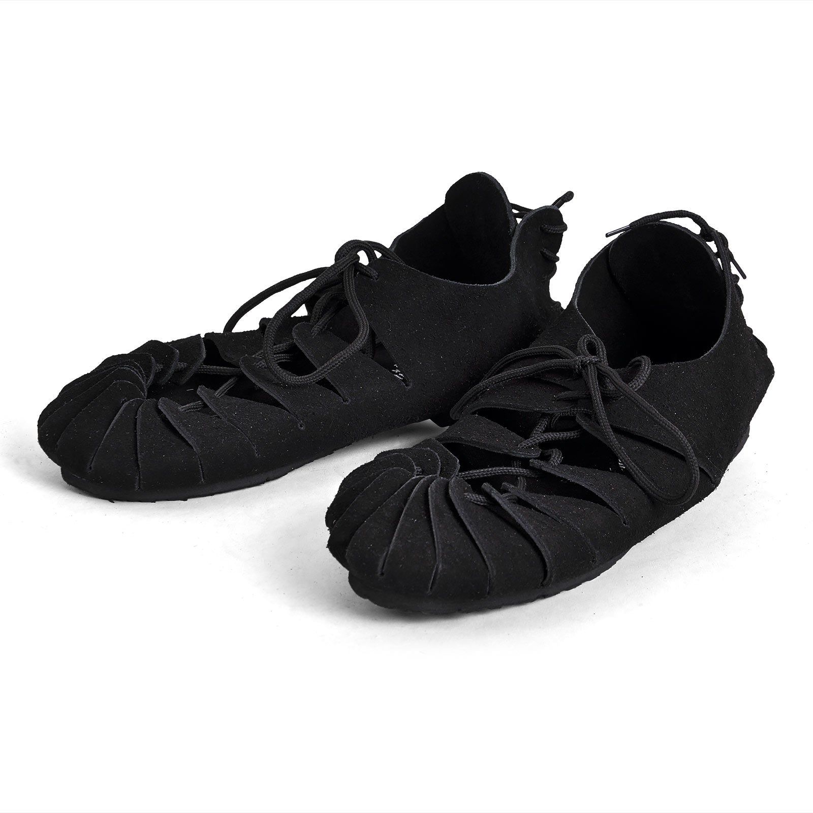 Product image Medieval tie shoes black