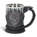 Zdjęcie produktu Game of Thrones - Deluxe Kufel Stark Herb