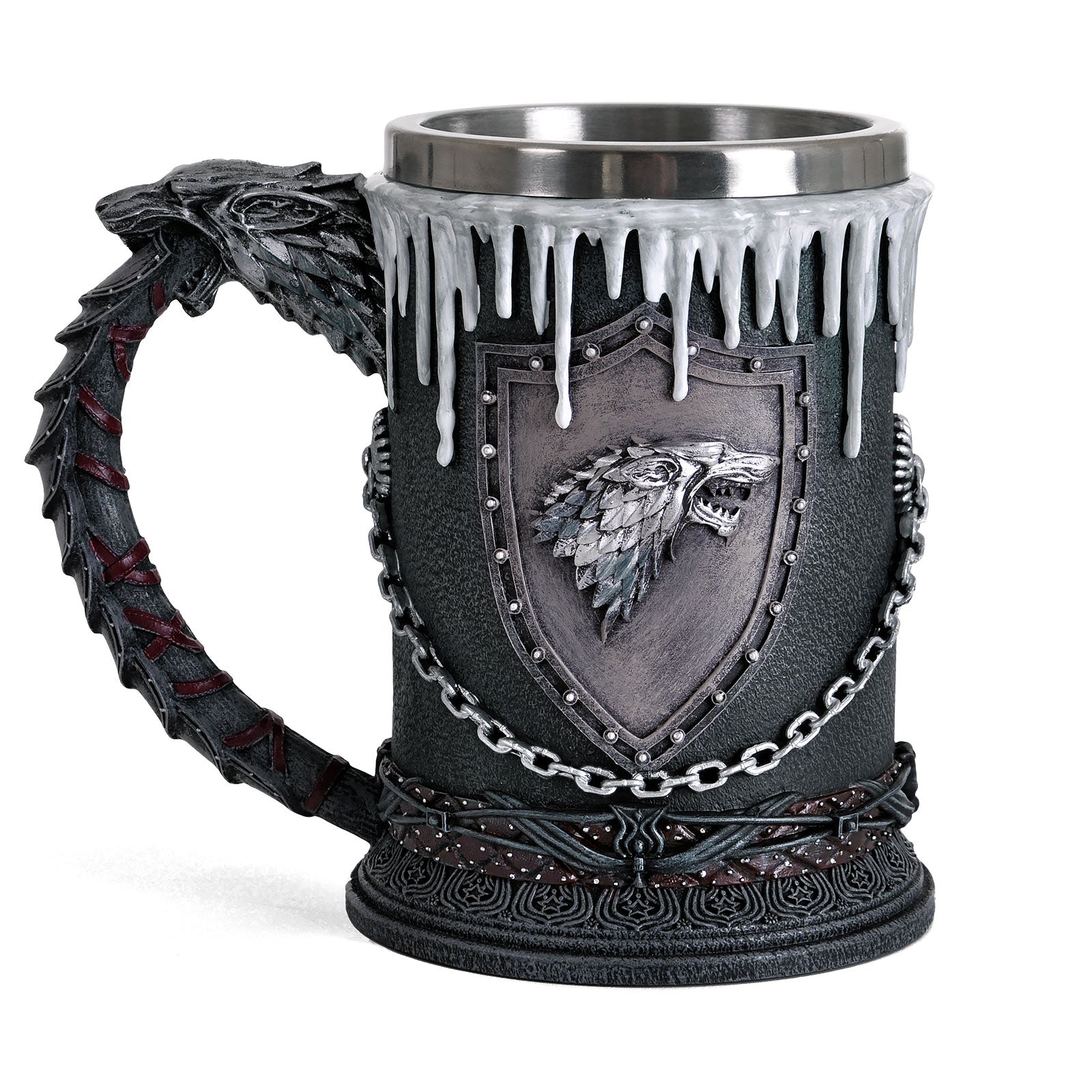 Zdjęcie produktu Game of Thrones - Deluxe Kufel Stark Herb