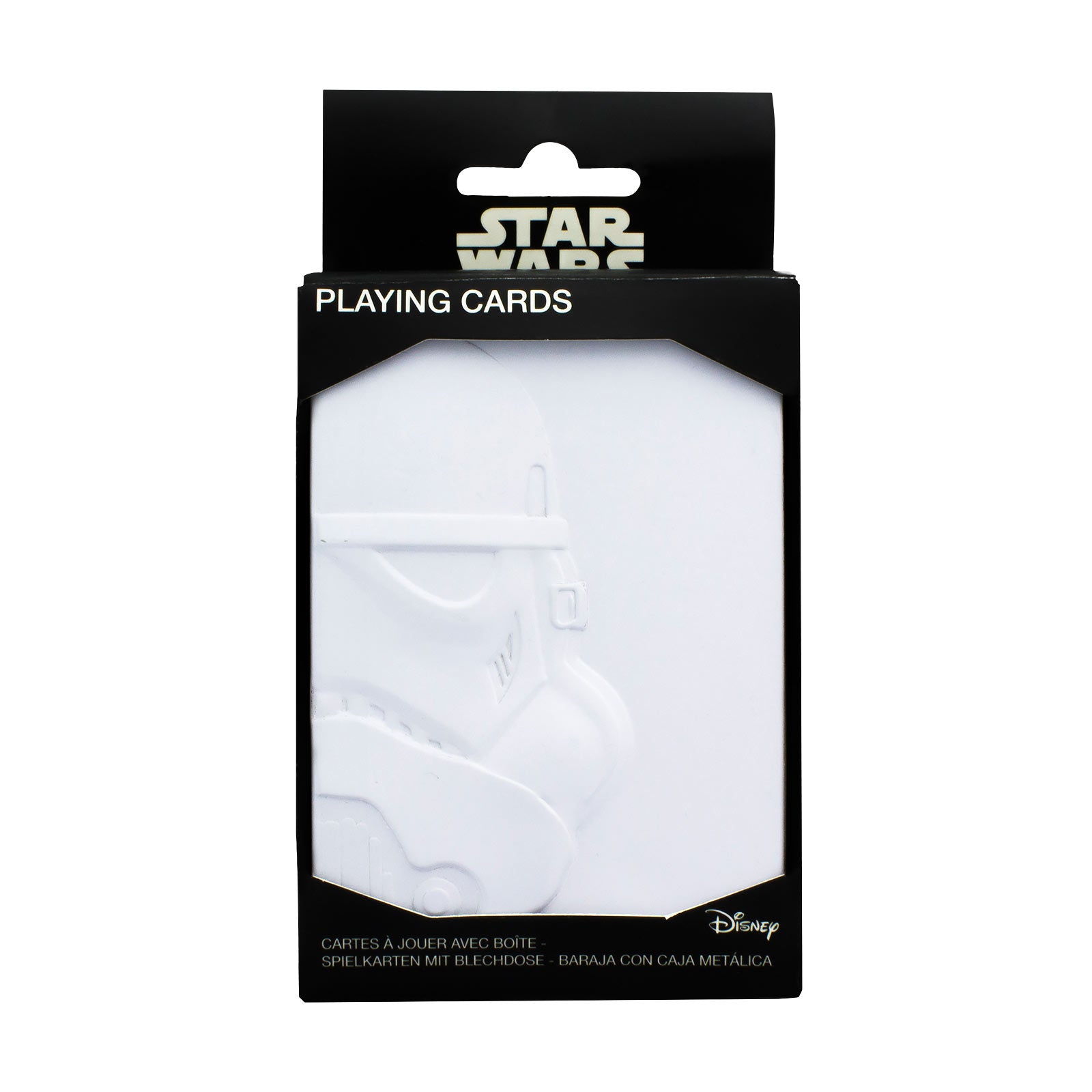 Zdjęcie produktu Star Wars - Karty do gry Stormtrooper w metalowym pudełku