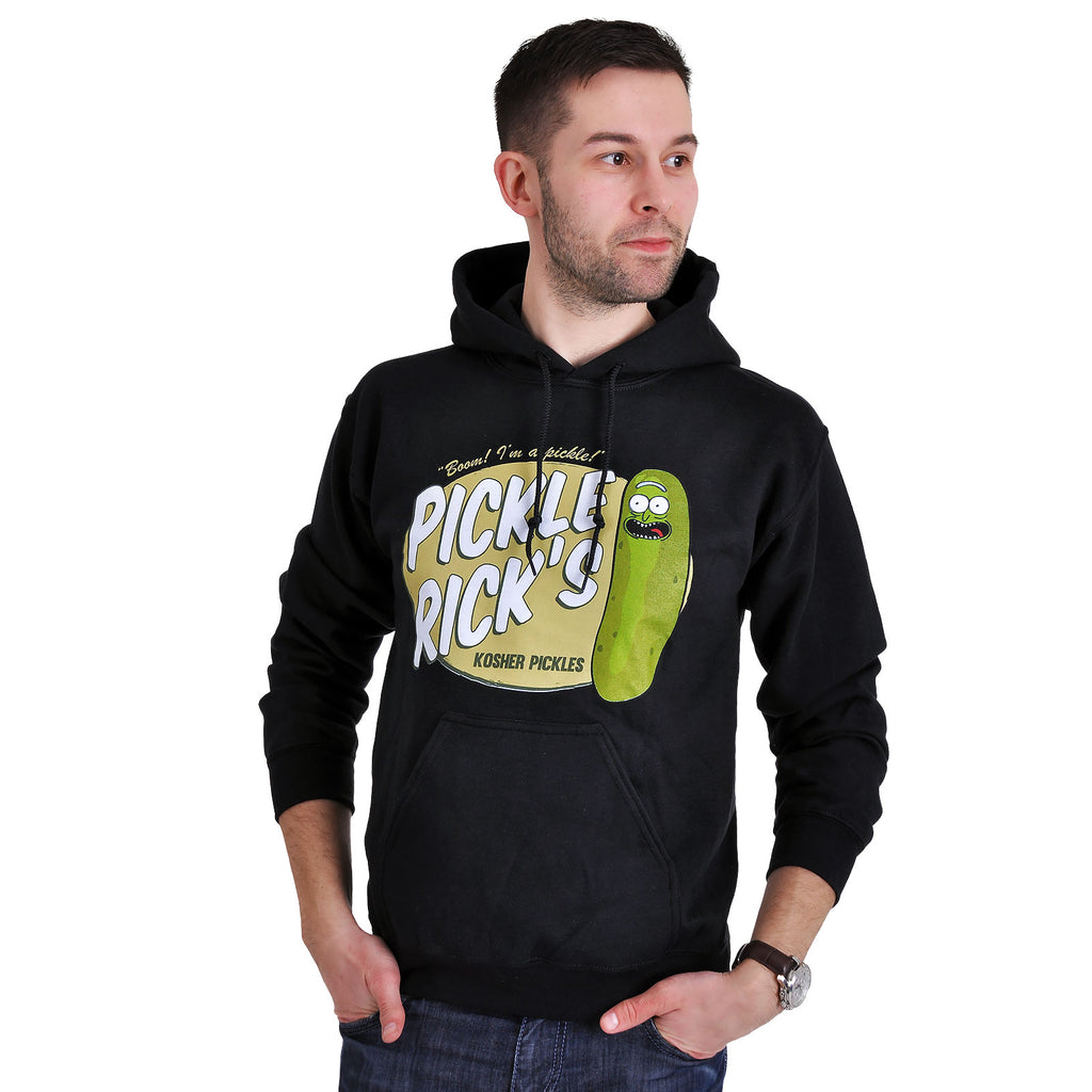Zdjęcie produktu Rick and Morty - Pickle Rick Bluza z kapturem czarna