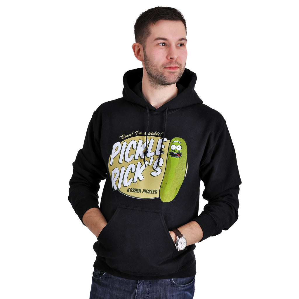 Zdjęcie produktu Rick and Morty - Pickle Rick Bluza z kapturem czarna