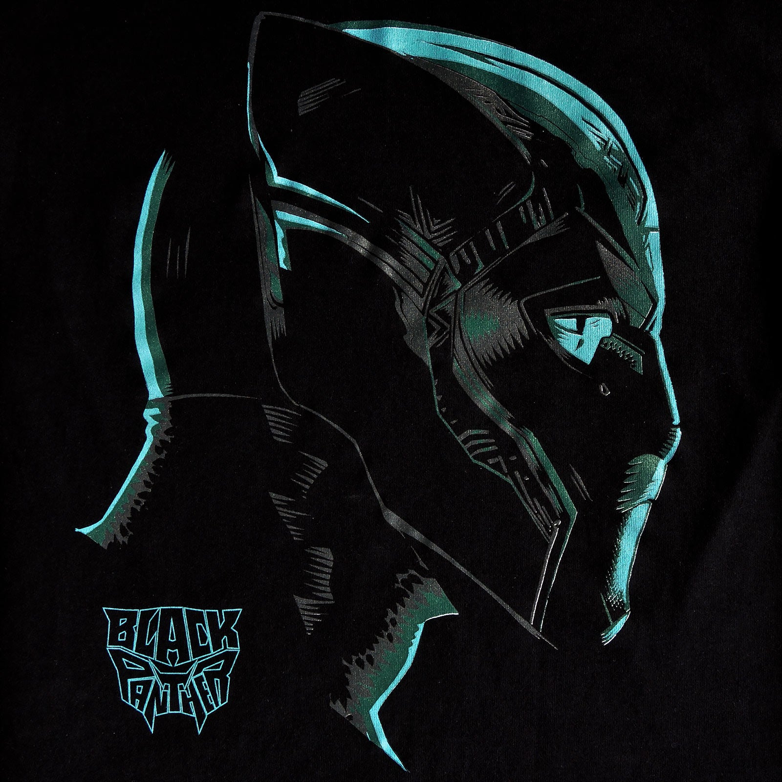 Zdjęcie produktu Black Panther - Neon Face T-Shirt czarne