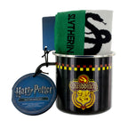 Zdjęcie produktu Harry Potter - Skarpety Slytherin Quidditch i emaliowany kubek