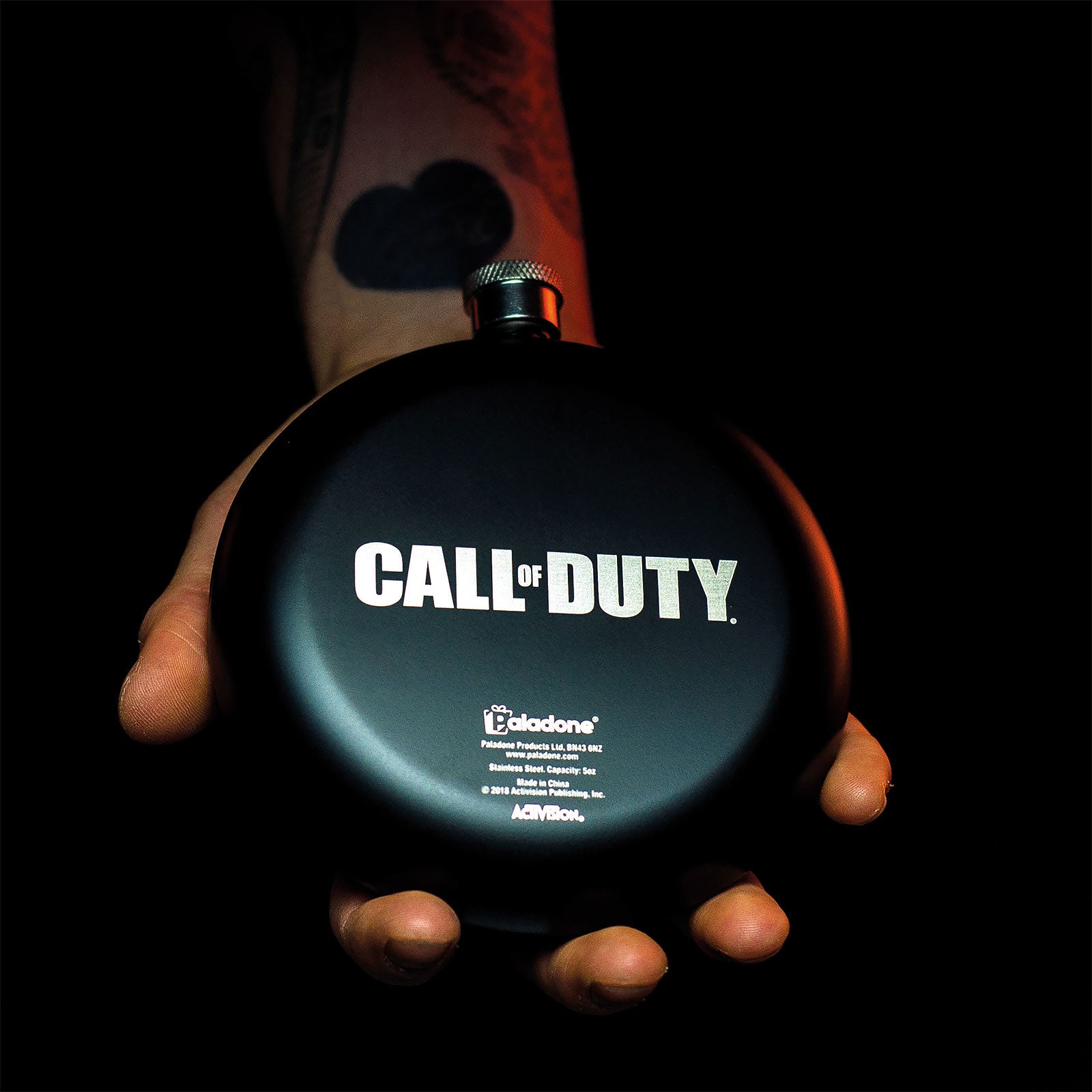 Zdjęcie produktu Call of Duty - Piersiówka z logo czaszki