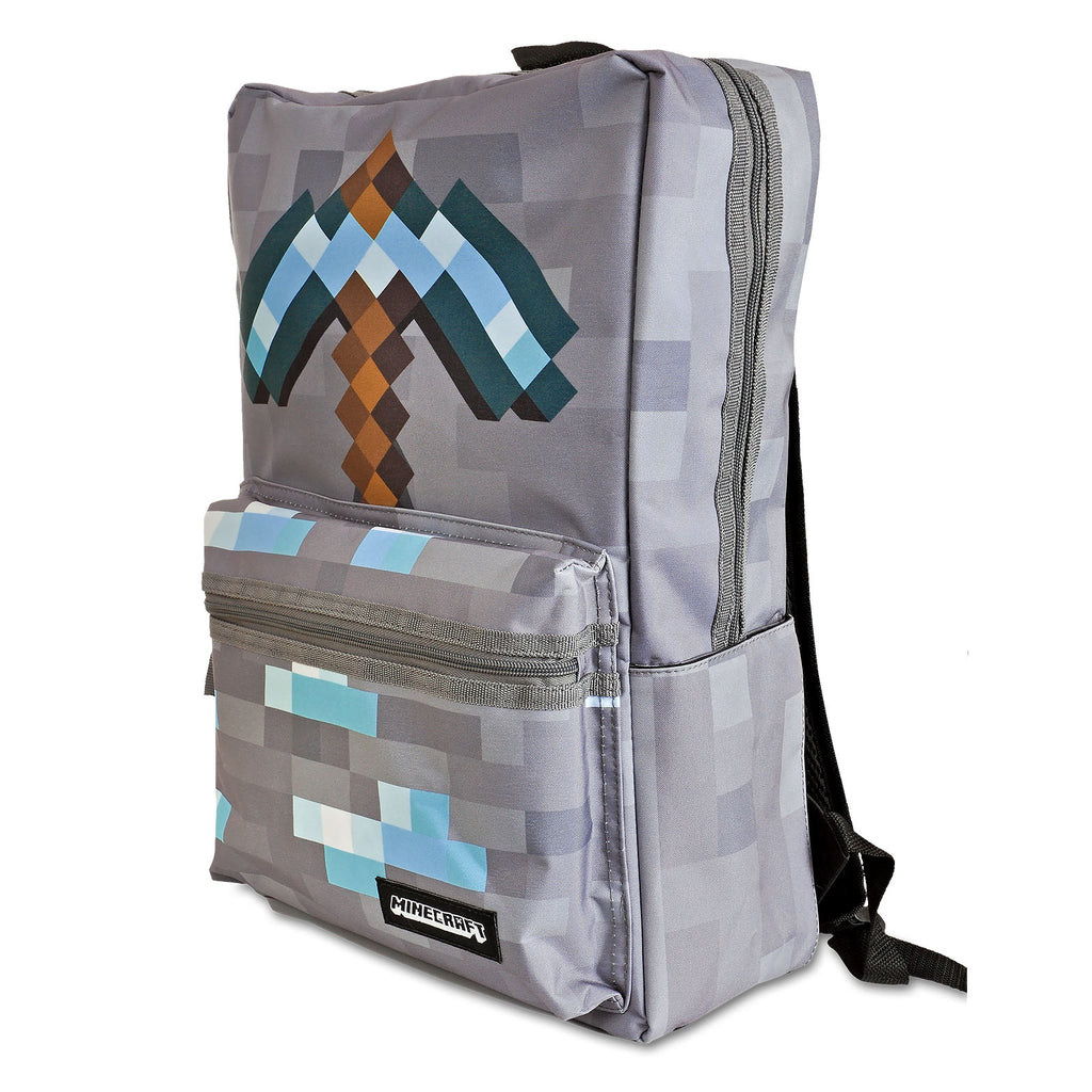 Zdjęcie produktu Minecraft - Plecak Kilof szary