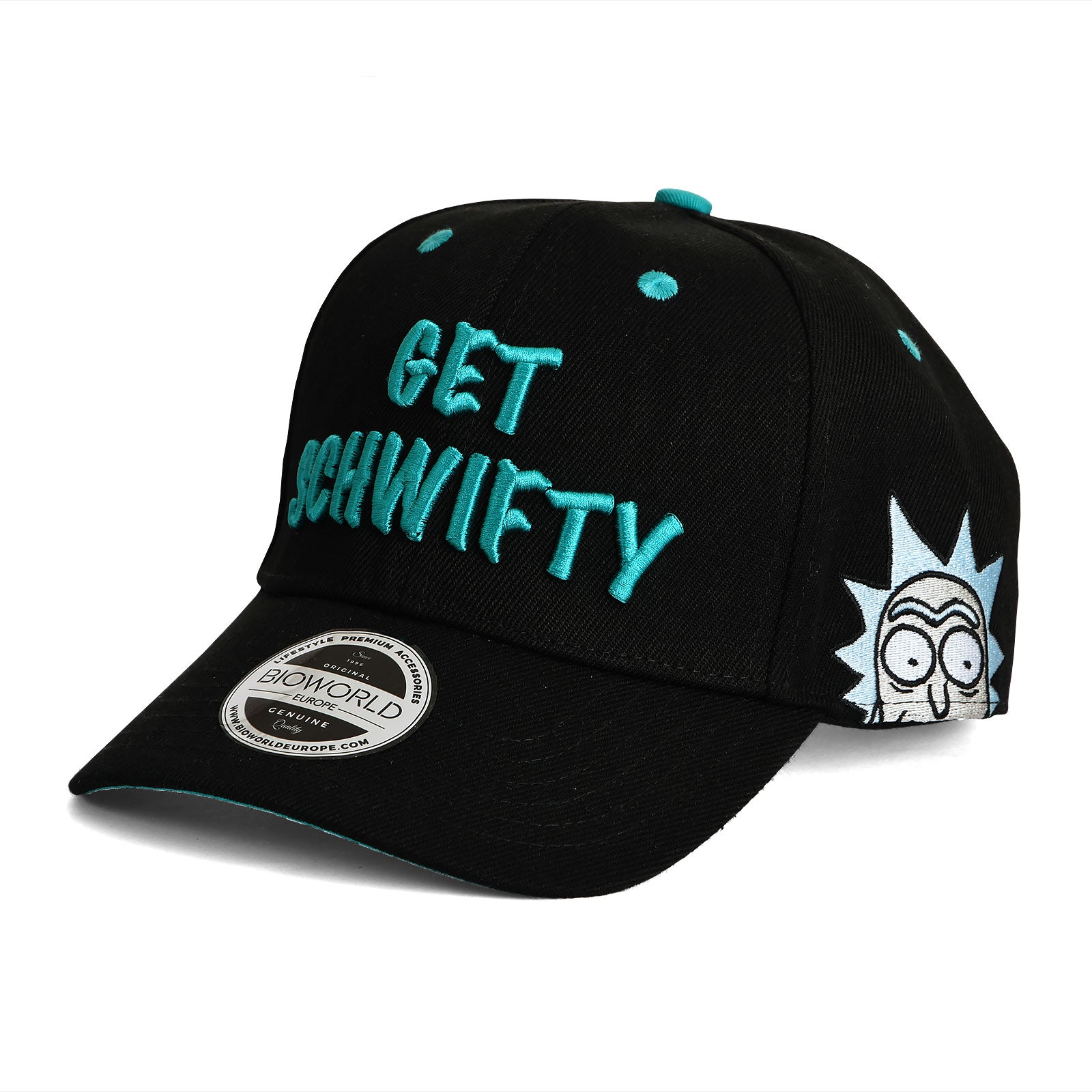 Zdjęcie produktu Rick and Morty - Get Schwifty Czapka z daszkiem czarna