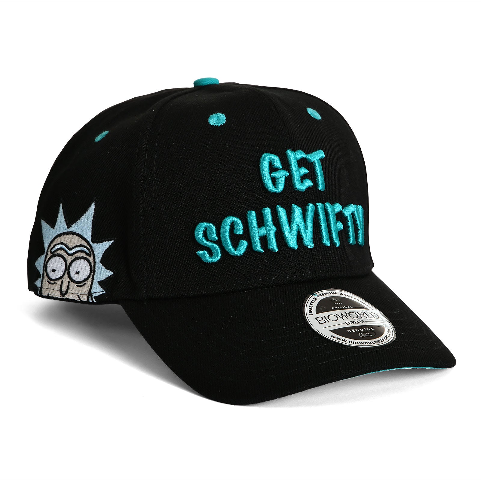 Zdjęcie produktu Rick and Morty - Get Schwifty Czapka z daszkiem czarna