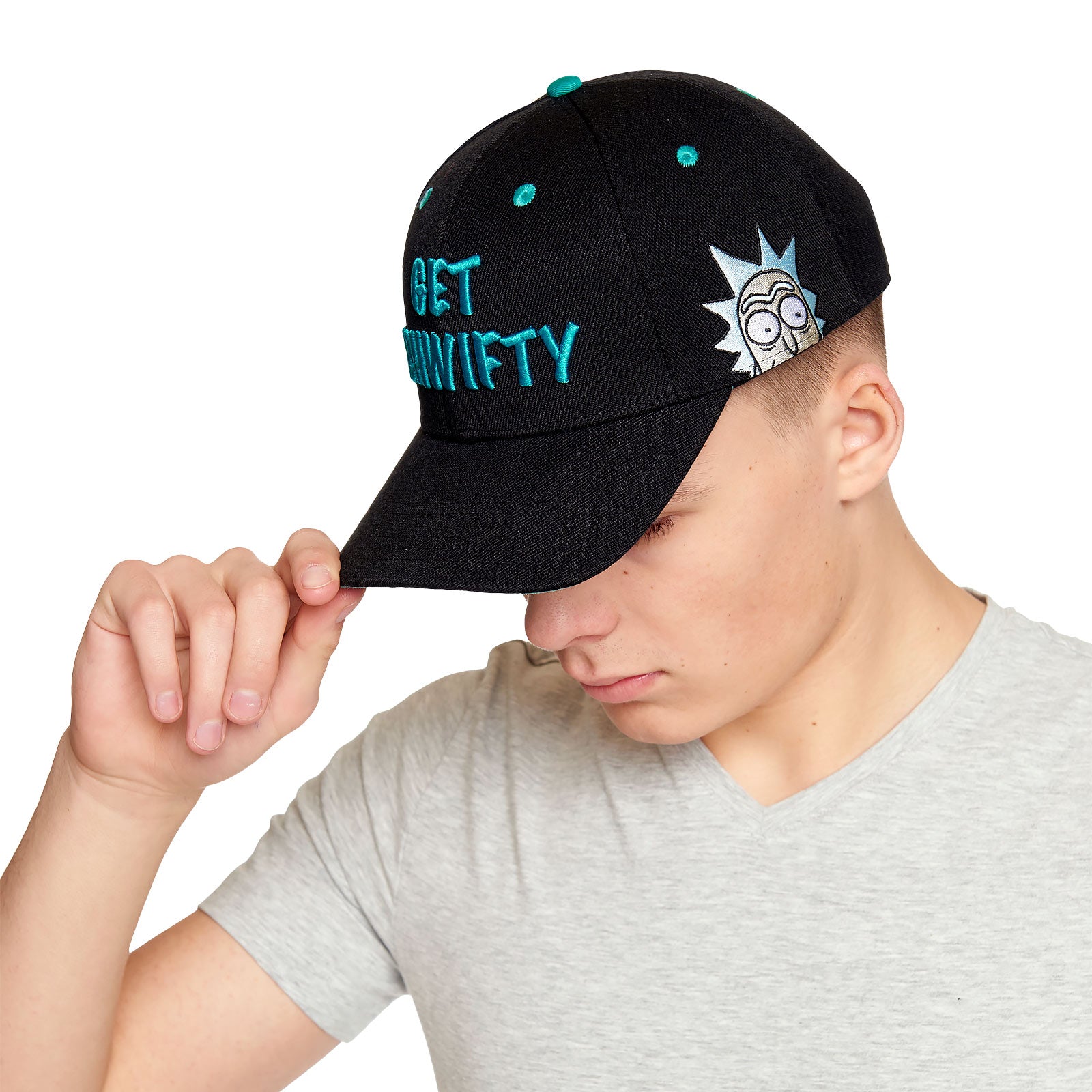 Zdjęcie produktu Rick and Morty - Get Schwifty Czapka z daszkiem czarna