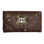 Zdjęcie produktu Harry Potter - Metalowy herb Hogwartu Portfel