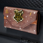 Zdjęcie produktu Harry Potter - Metalowy herb Hogwartu Portfel