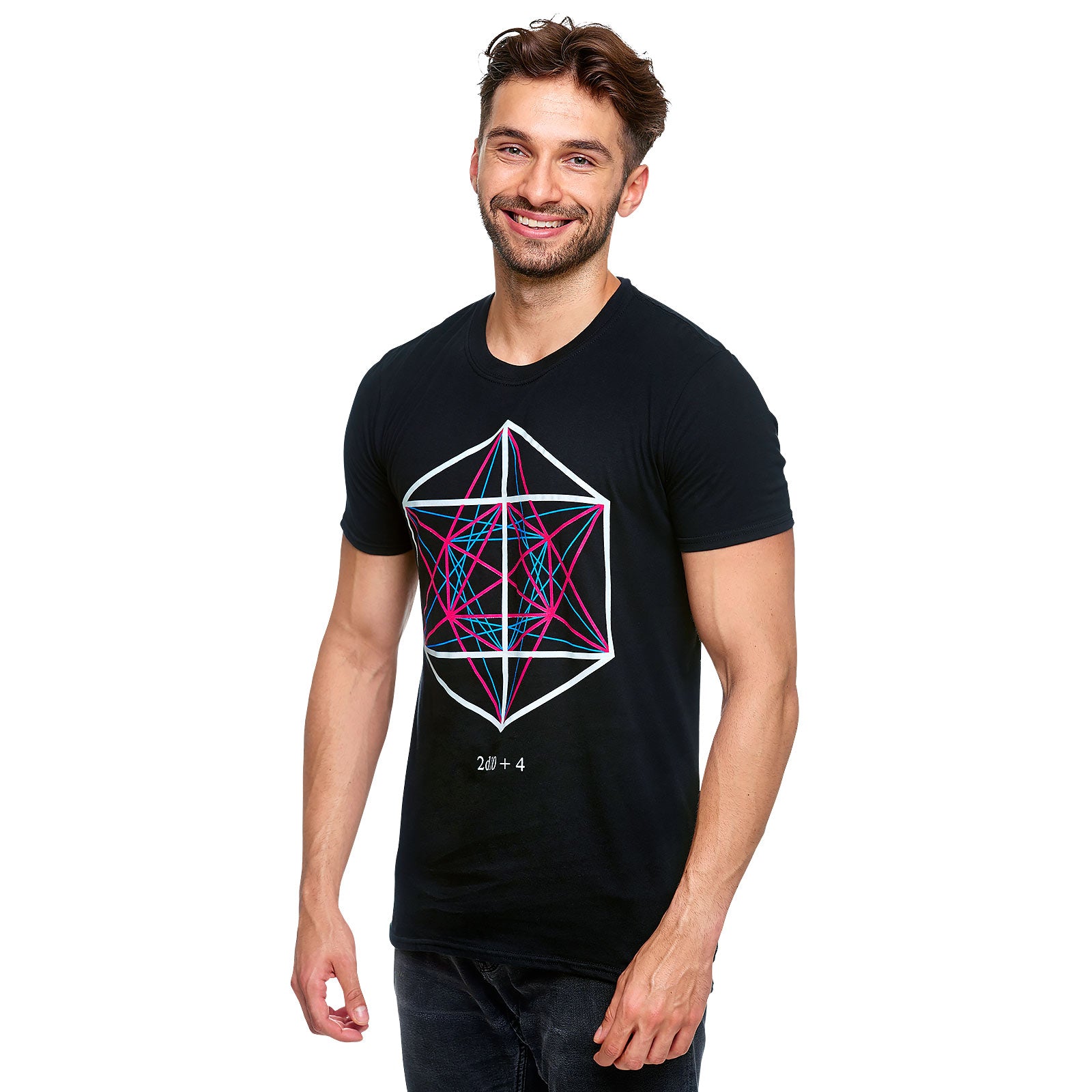Zdjęcie produktu Dungeons & Dragons - Koszulka 2d10 + 4 Symbol czarna