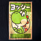 Product image Super Mario - Yoshi Propaganda Poster T-Shirt Black